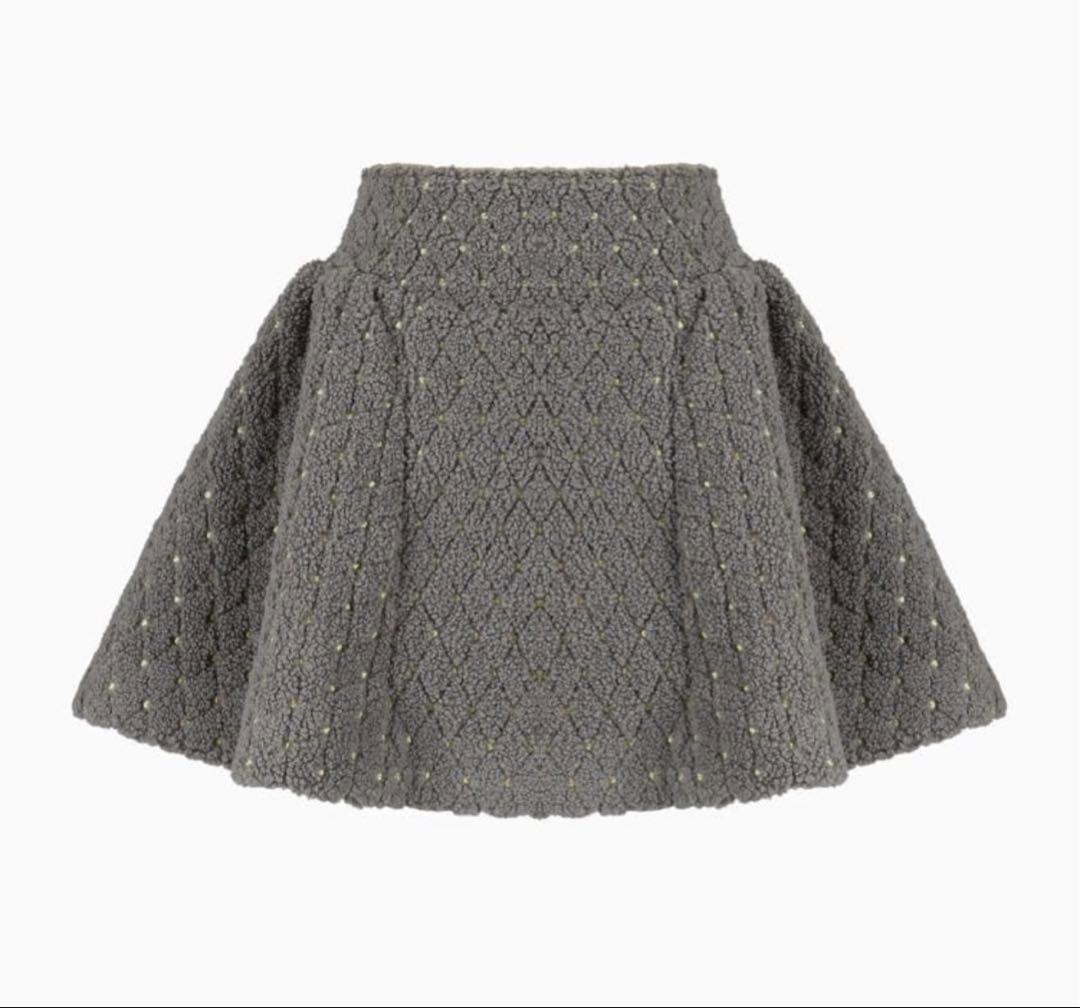 スカート Bibiy ODETTE BOA PLEATED SKIRT