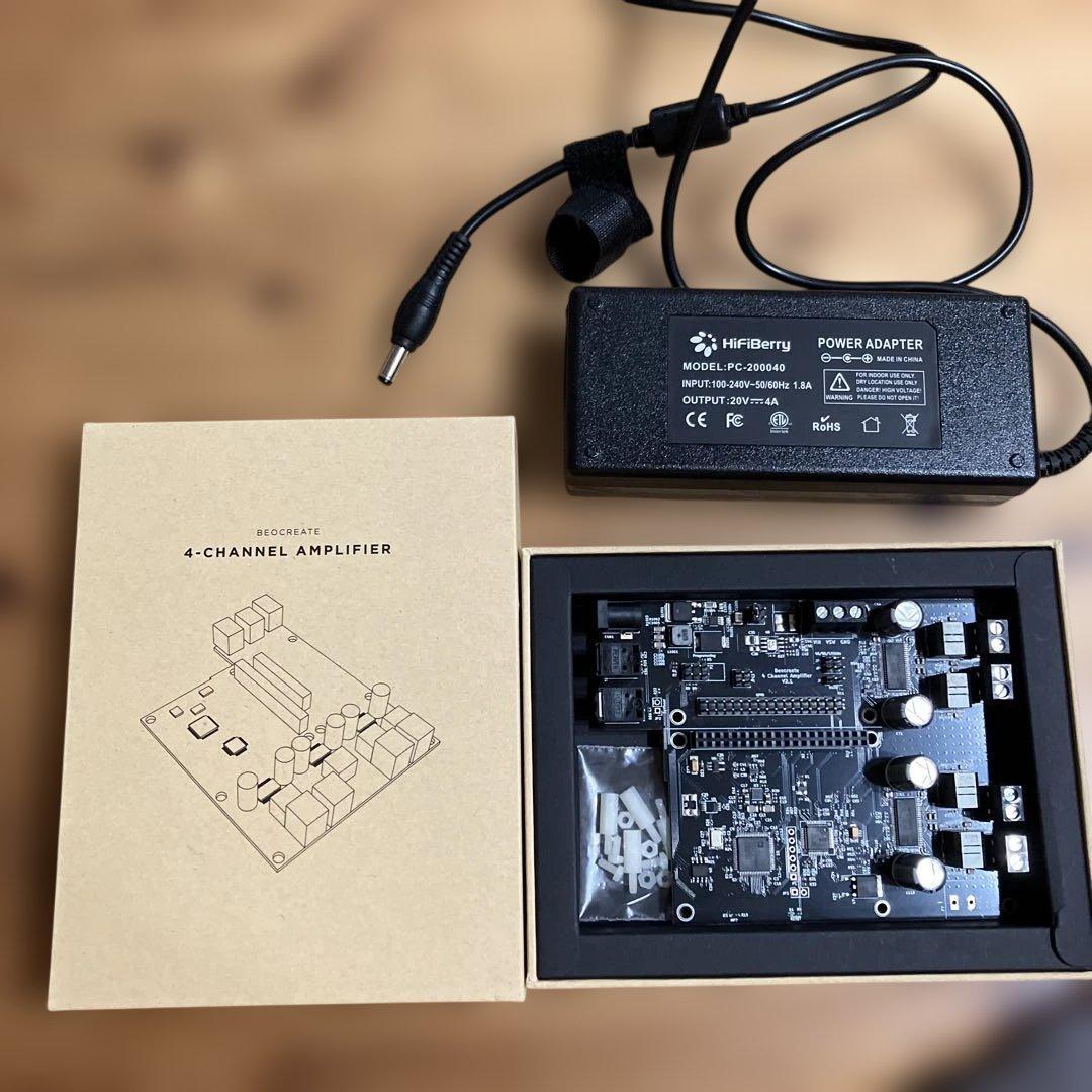 その他 Hifiberry Beocreate 4 channel Amplifier