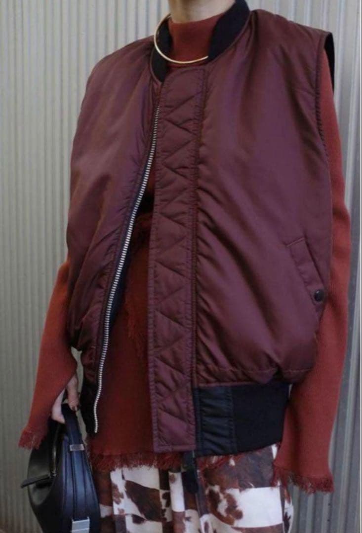 AMERI×ALPHA MA1 VEST