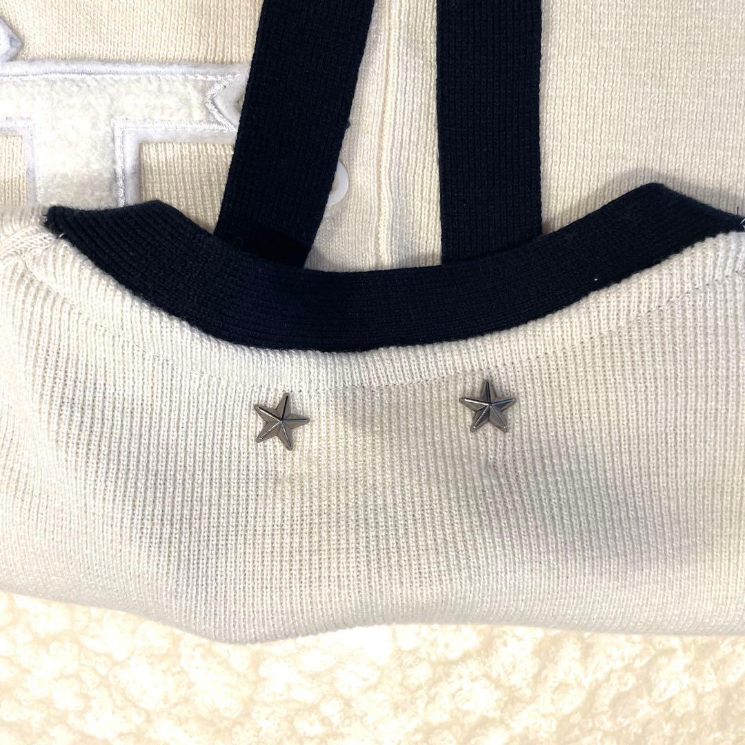 【正規品】bibiy B. CLUB TIE CARDIGAN ホワイト　限定色