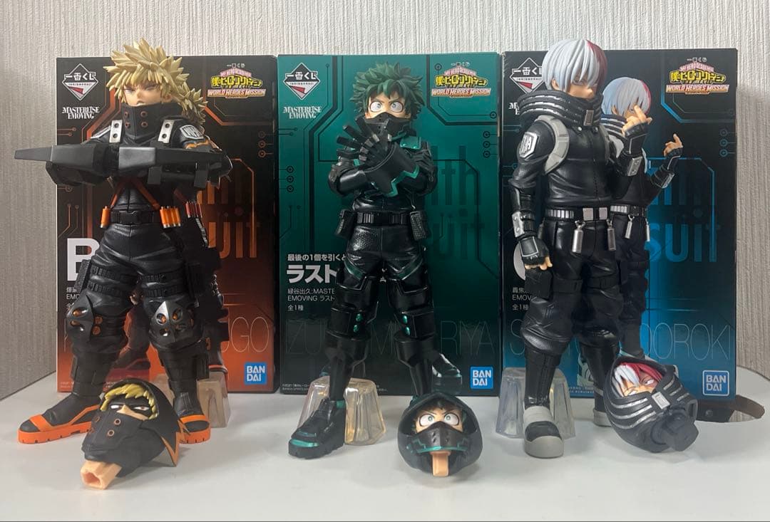 一番くじ　僕のヒーローアカデミア　フィギュア