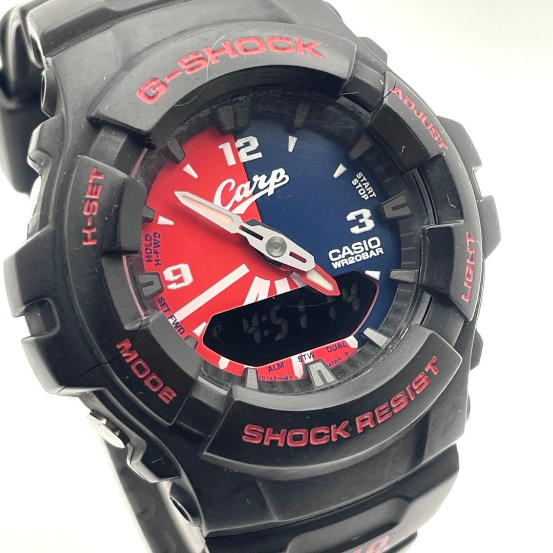 【稼働】G-SHOCK 広島カープ 2010 腕時計 60周年 ブラック
