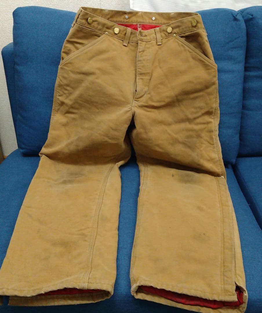Carhartt WQ106 ダックワークパンツ 34x30　キルティング