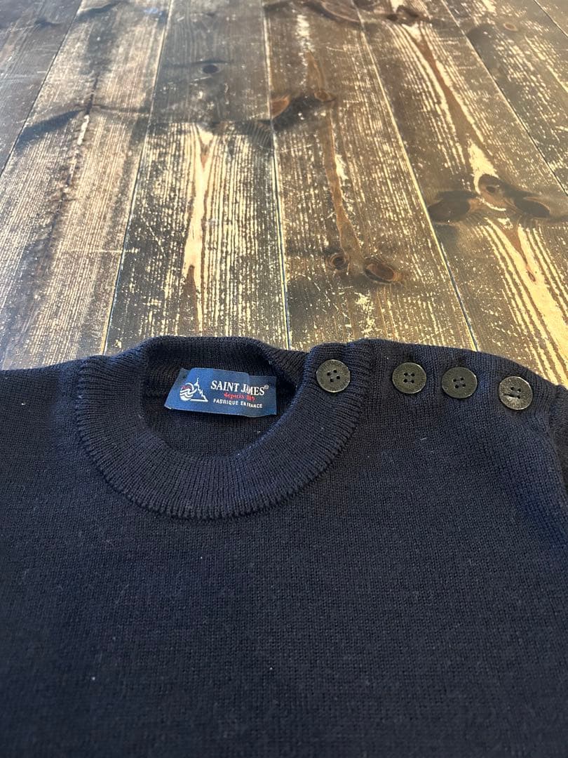 SAINT JAMES ウール100% セーター S