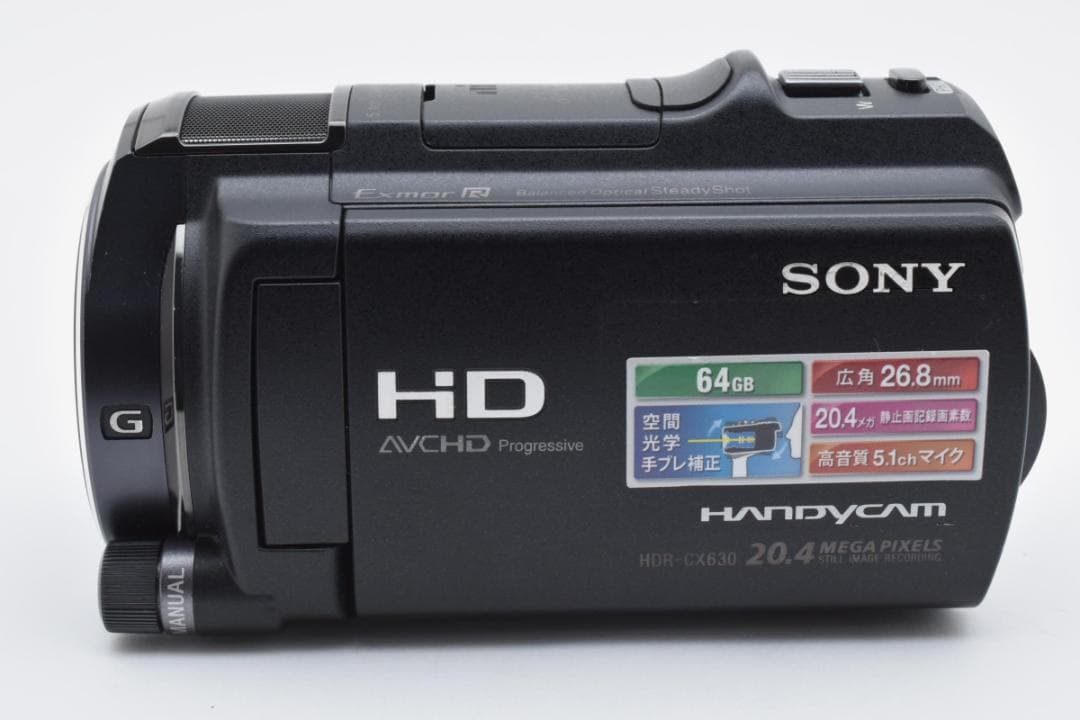 SONY ソニー ハンディカム HDR-CX630V ブラック