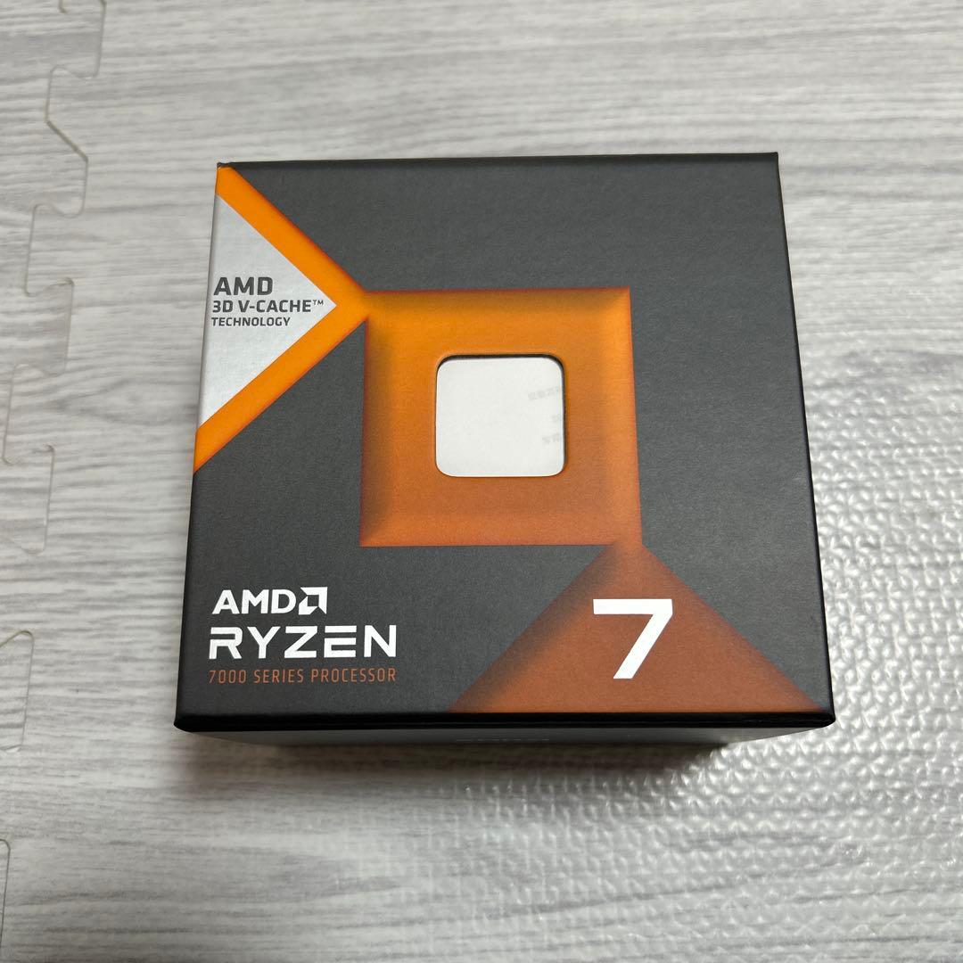 早い者勝ち。AMD Ryzen 7 7800X3D BOX 3年保証
