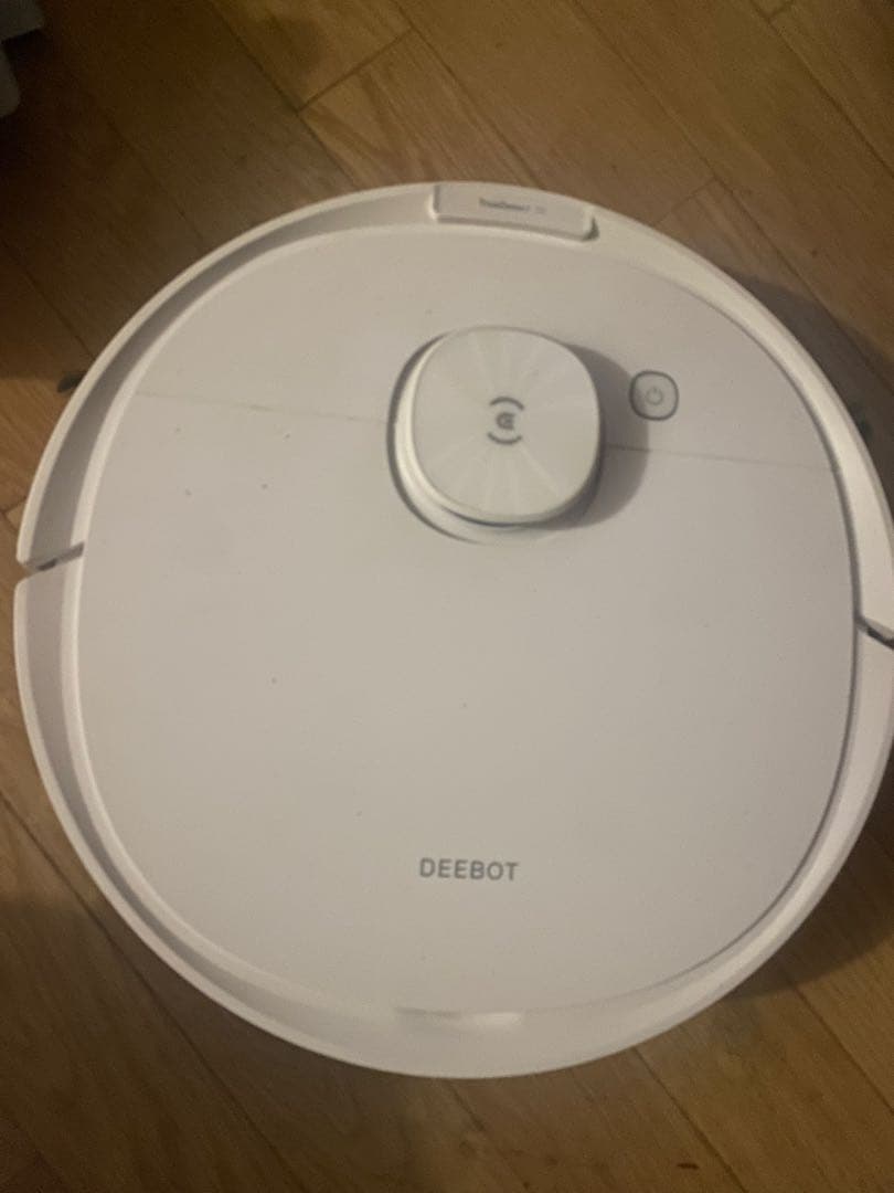 DEEBOT ロボット掃除機本体 ホワイト 充電スタンド付き