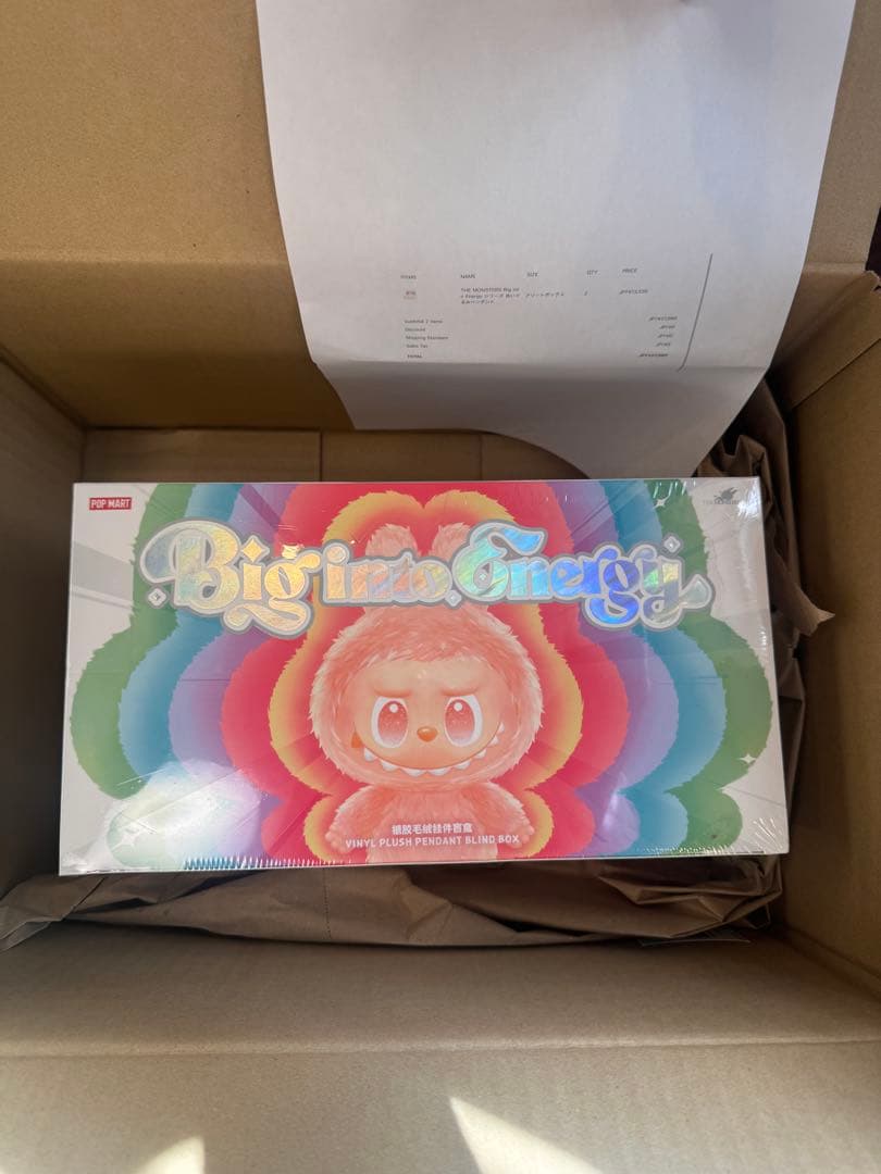 ポップマート ザ モンスターズ (ラブブ) ビッグイントゥエナジー シリーズ