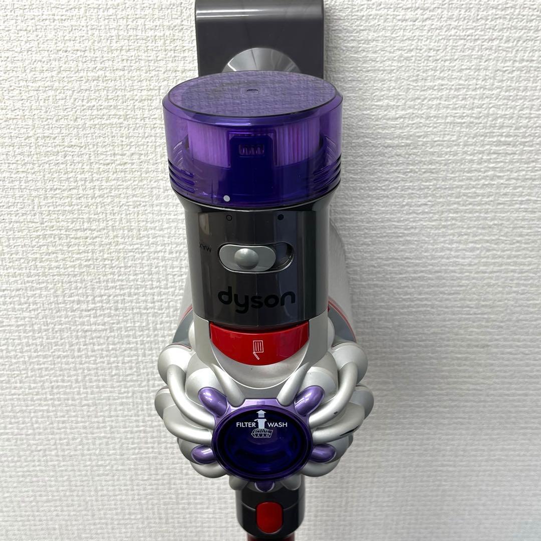 【T】Dyson SV25コードレス掃除機 レッド