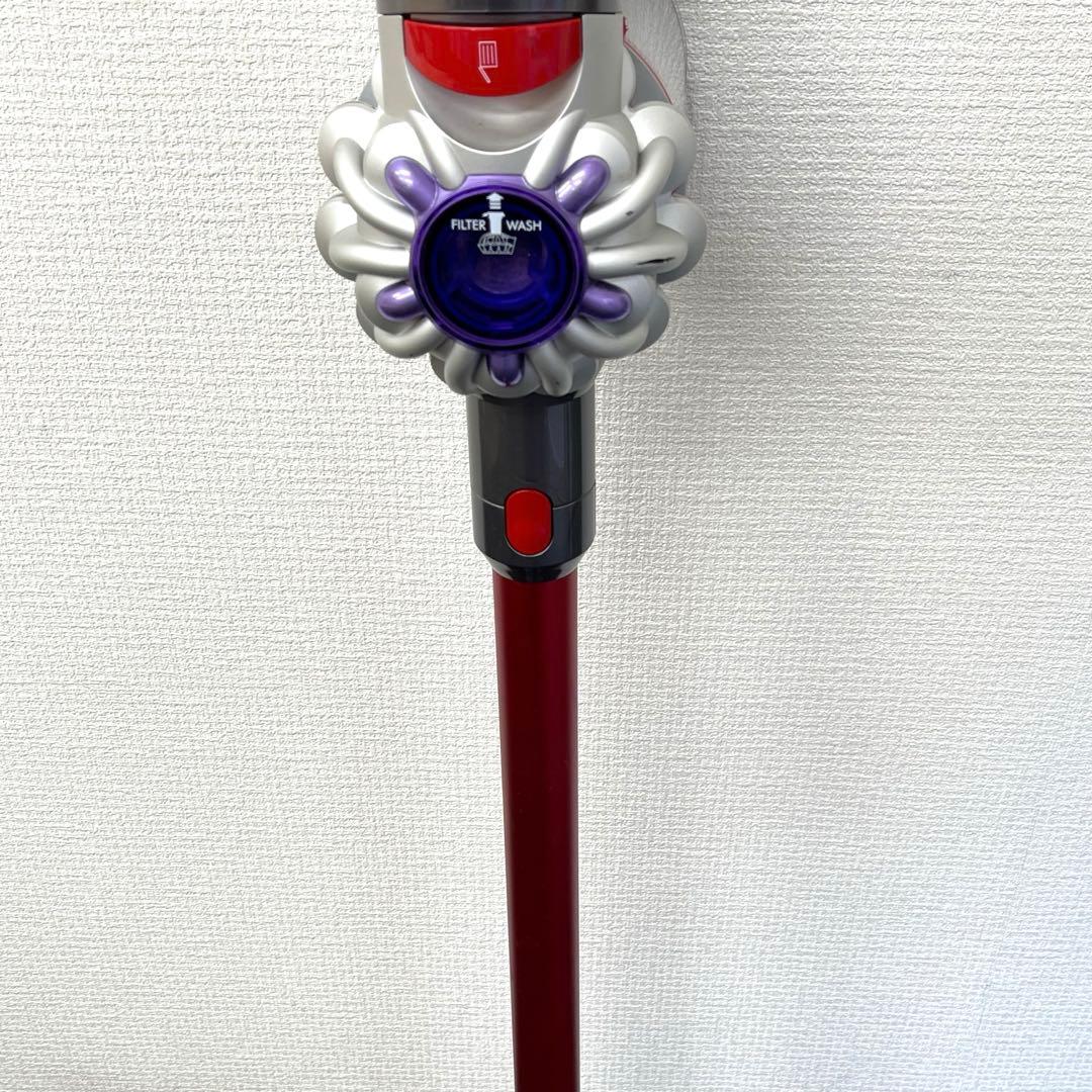 【T】Dyson SV25コードレス掃除機 レッド