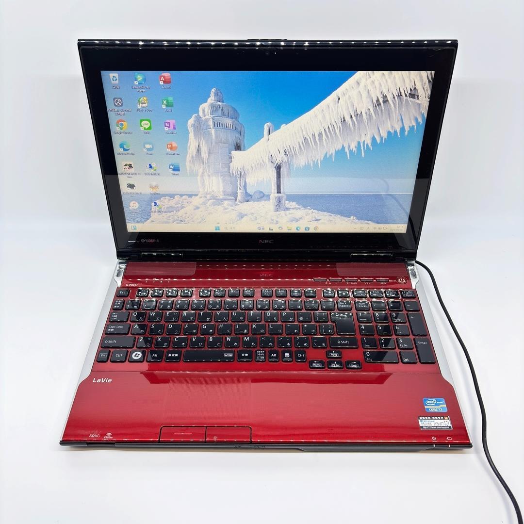 【安心初期設定済】ノートパソコン✨i7/SSD/Office/Win11/A2