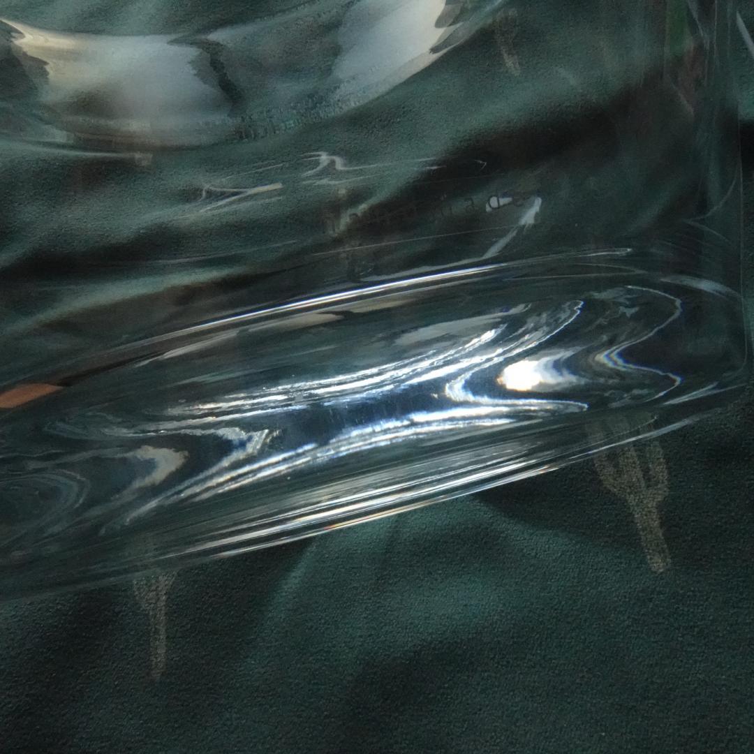 N　LSA ガラス フラワーベース ランタン 高さ23cm おしゃれな花瓶