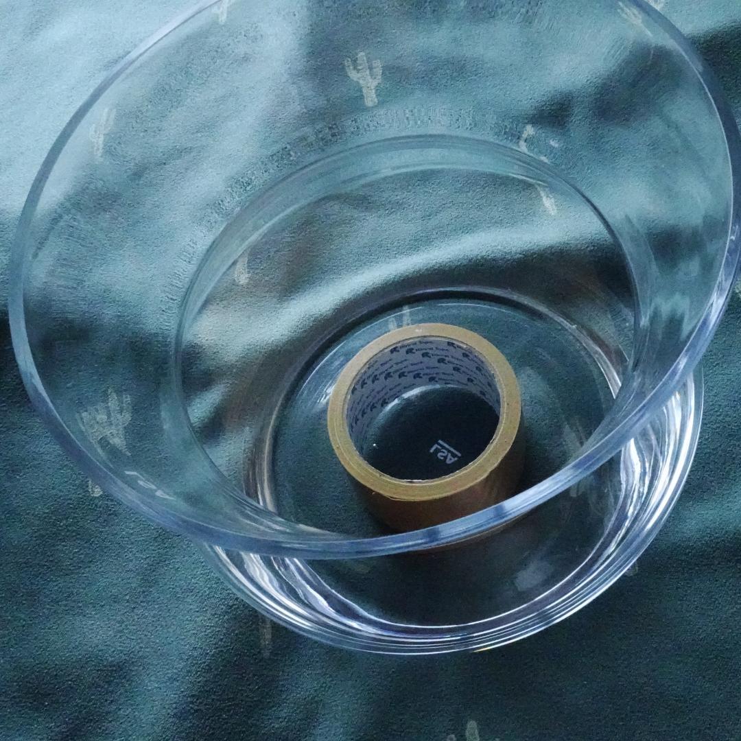 N　LSA ガラス フラワーベース ランタン 高さ23cm おしゃれな花瓶