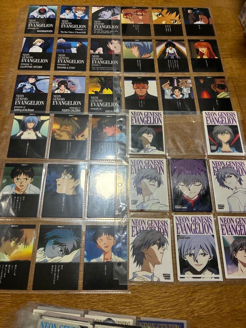 エヴァンゲリオン　カードダスマスターズ　ノーマルカード大量