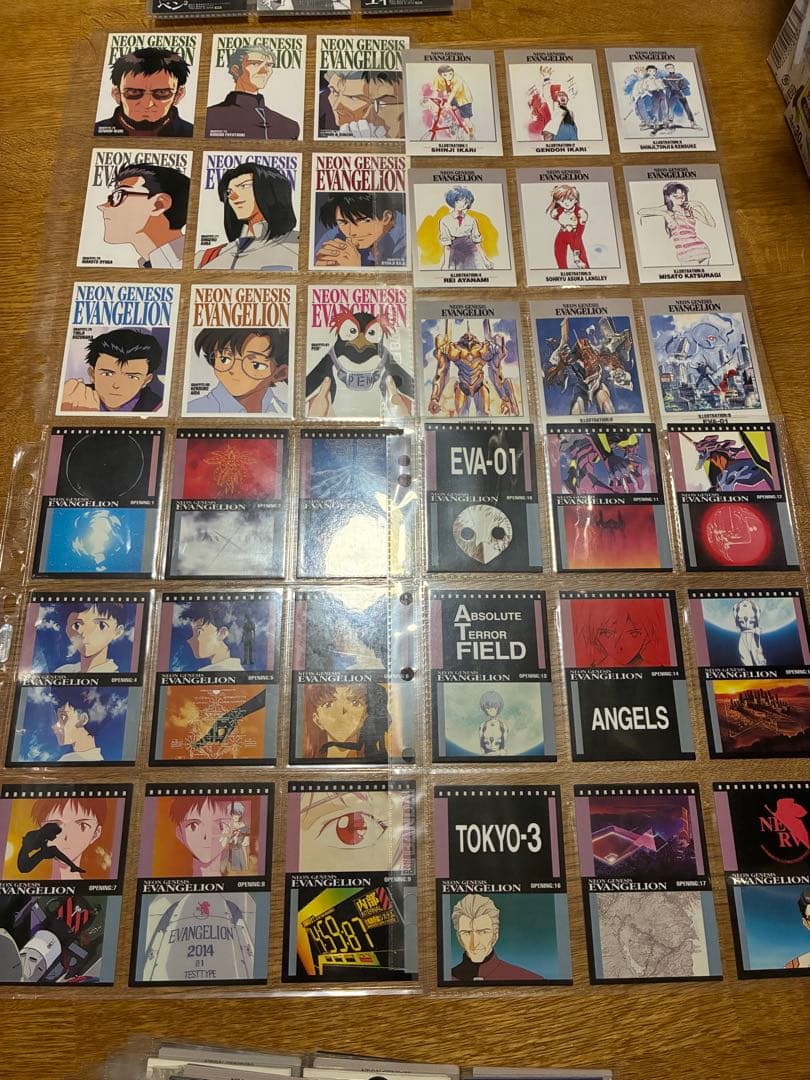 エヴァンゲリオン　カードダスマスターズ　ノーマルカード大量