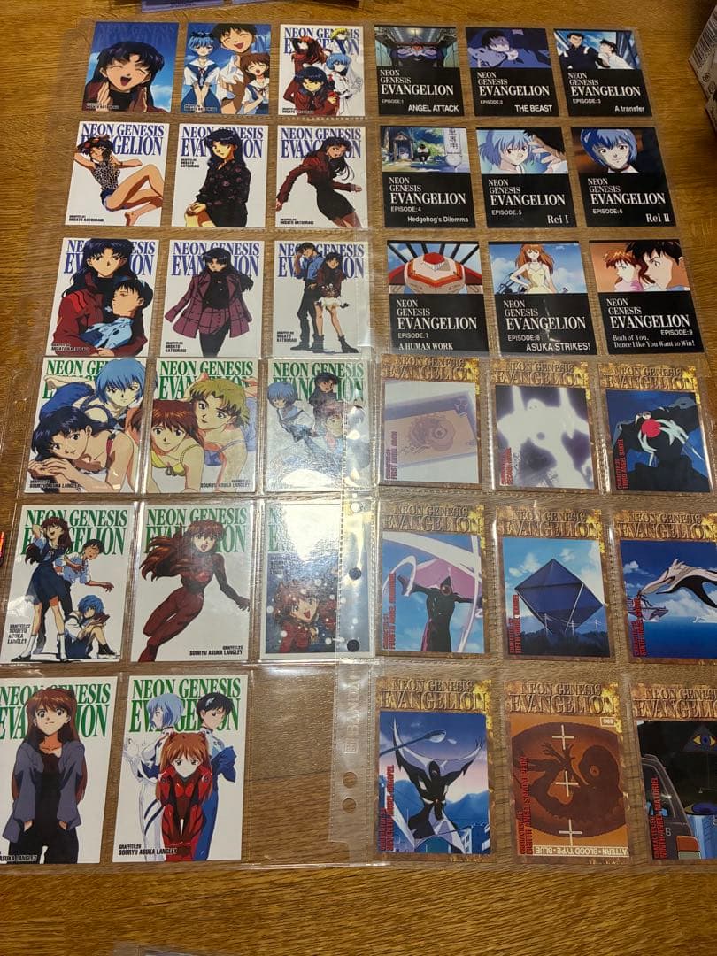 エヴァンゲリオン　カードダスマスターズ　ノーマルカード大量