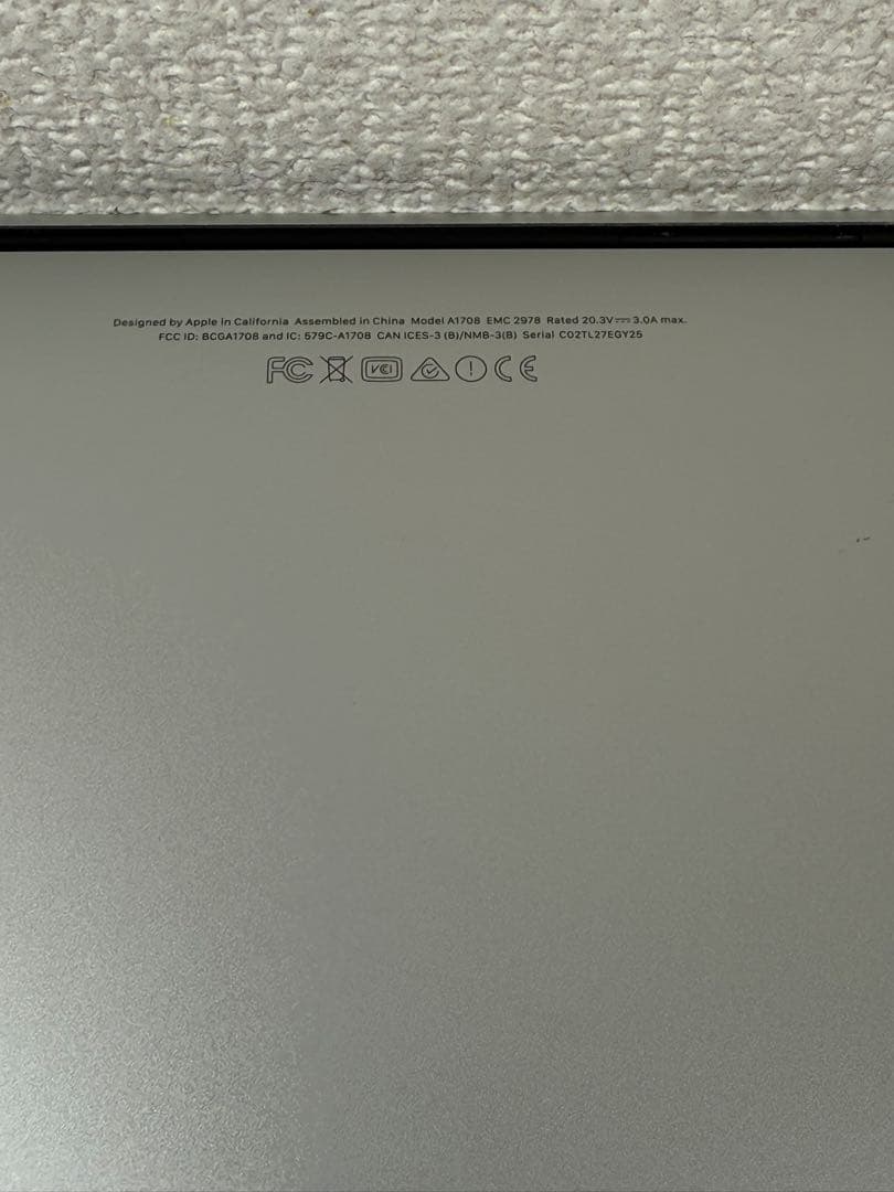 MacBook本体 Apple MacBook Pro 13 2016 i5/8GB/250Gb