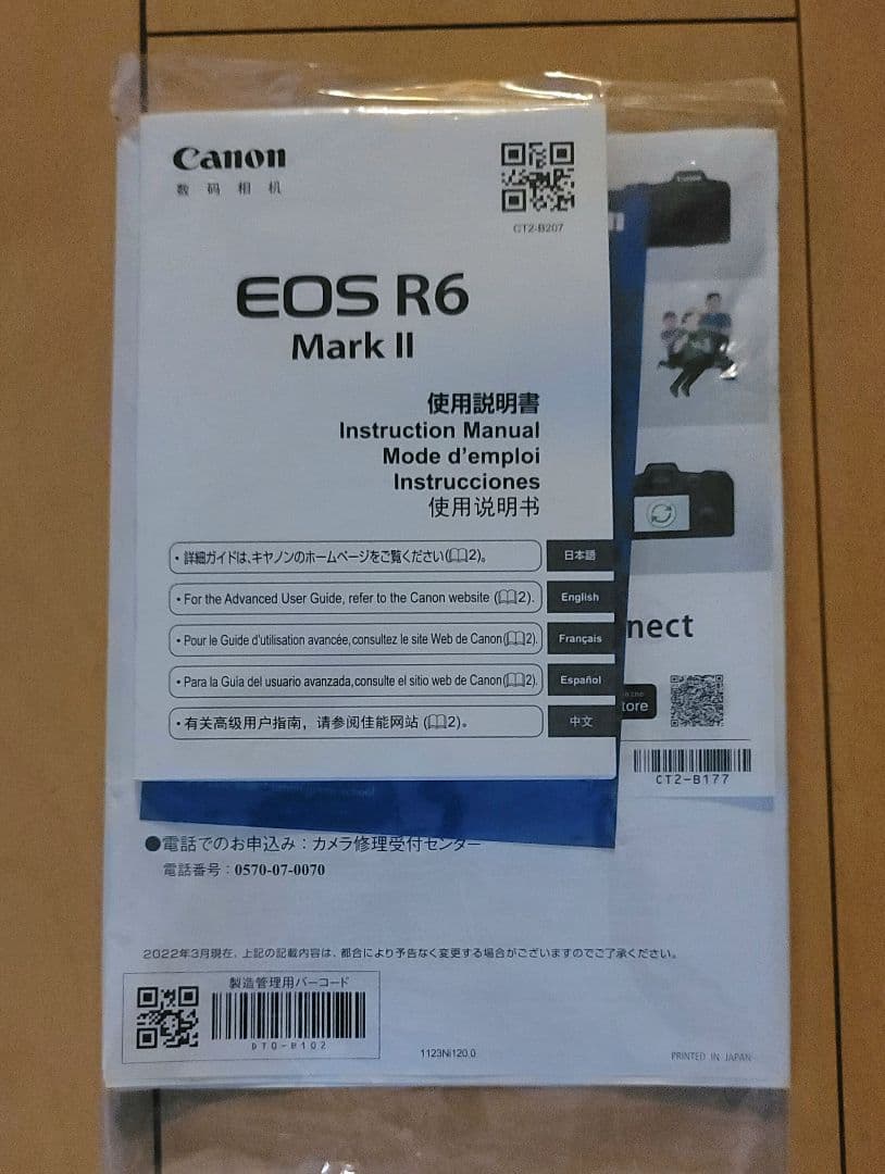 Canon EOS R6 Mark2 ボディ