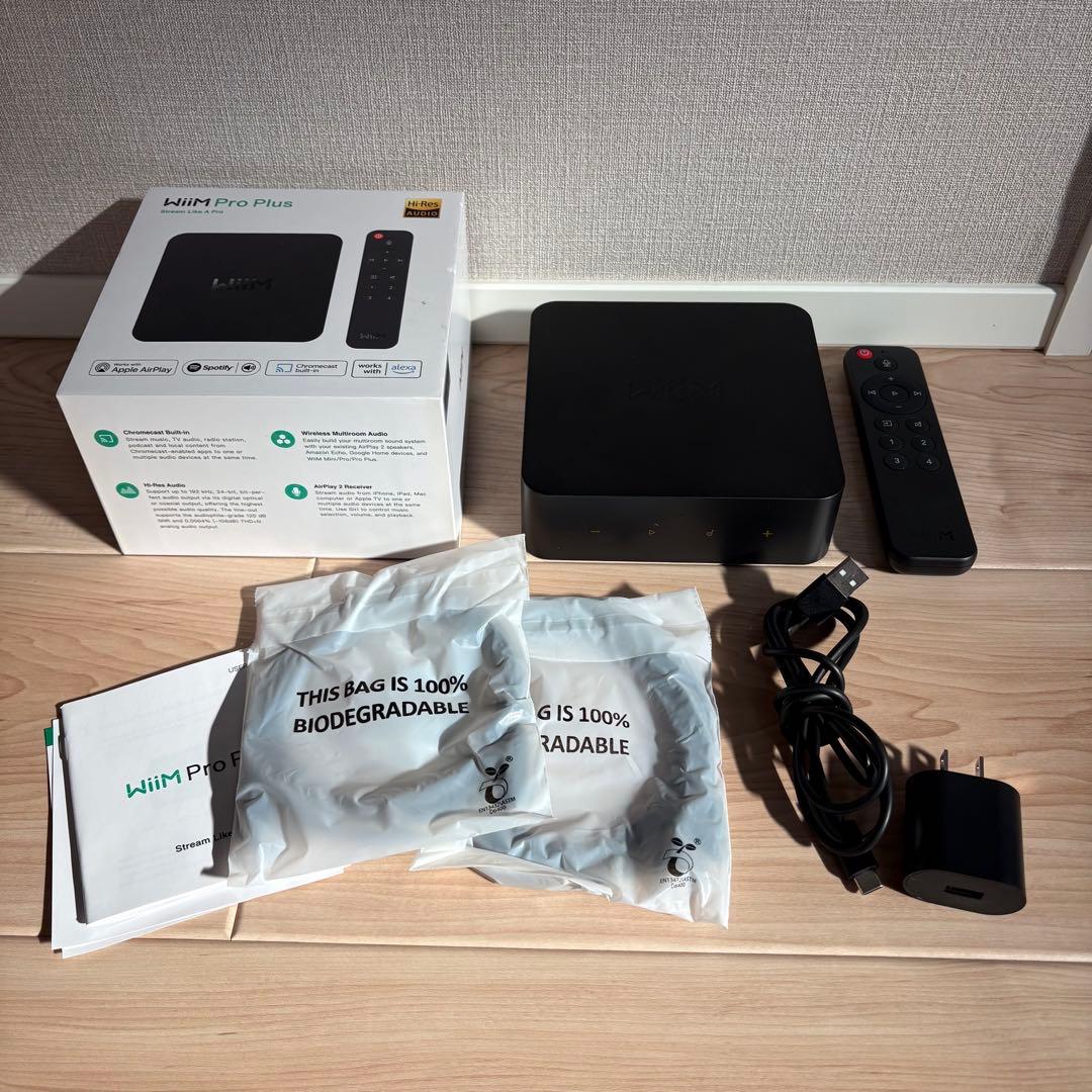 WiiM Pro Plus 高音質ネットワークストリーマー｜リモコン付