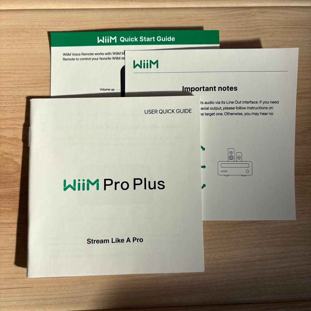 WiiM Pro Plus 高音質ネットワークストリーマー｜リモコン付