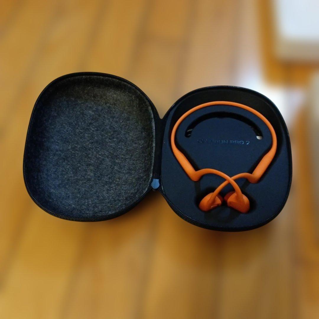 SHOKZ OPENRUN PRO 2 Mini 骨伝導イヤホン　オレンジ