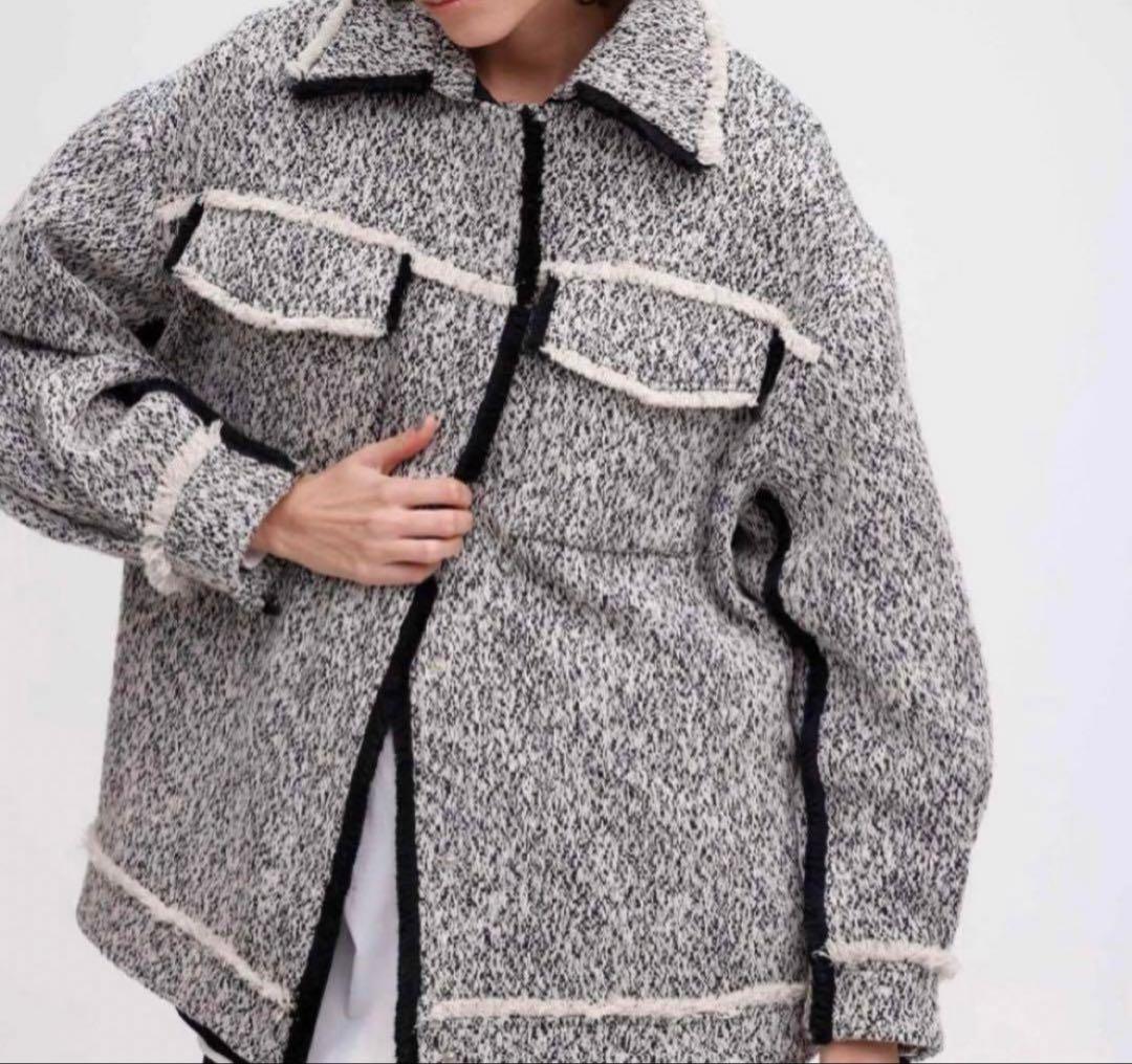 ジャケット・アウター AMERI vintage OTONA MUSE OVER JACKET