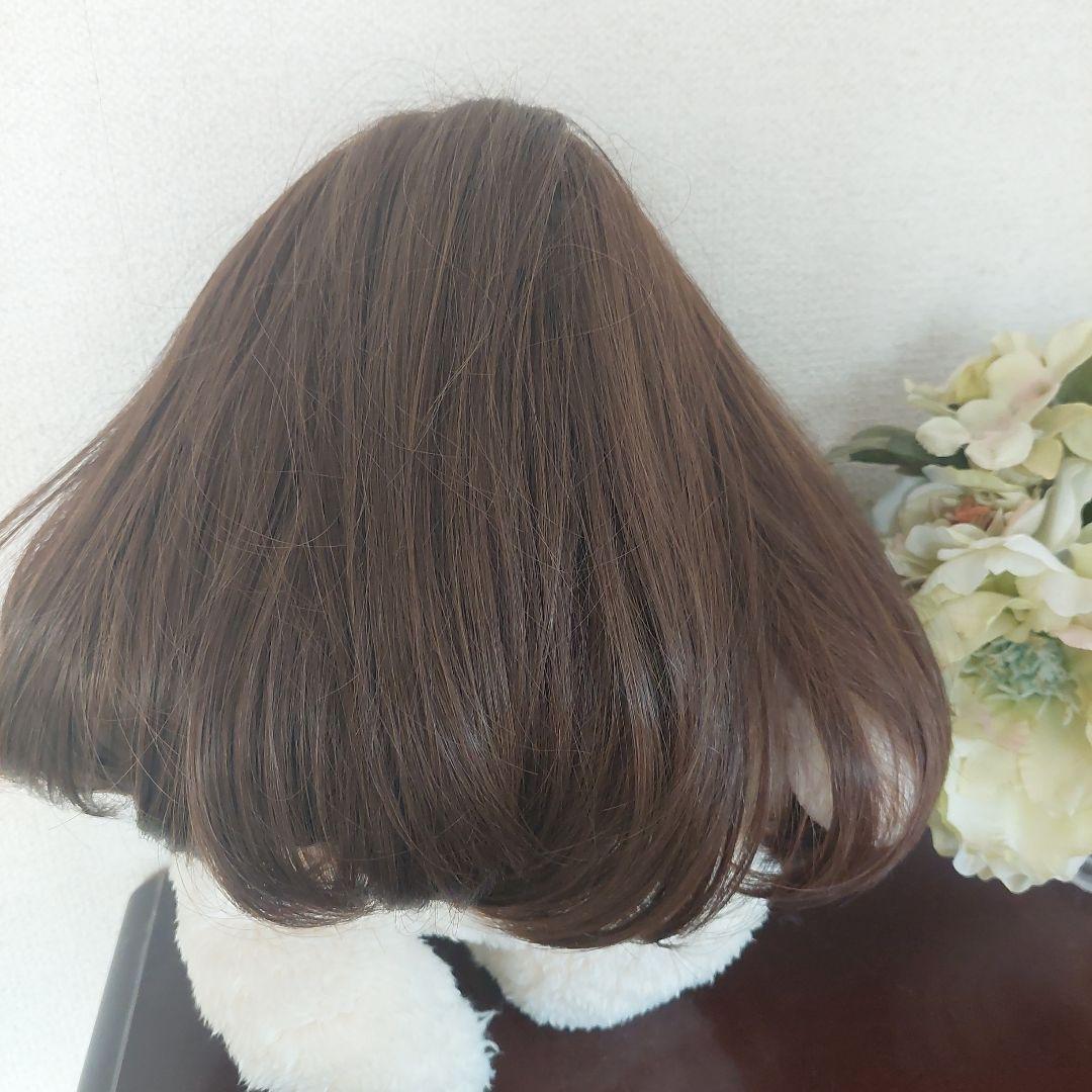 LINEASTORIA ブラウン ミディアムウィッグ、mywigミディアム　２点