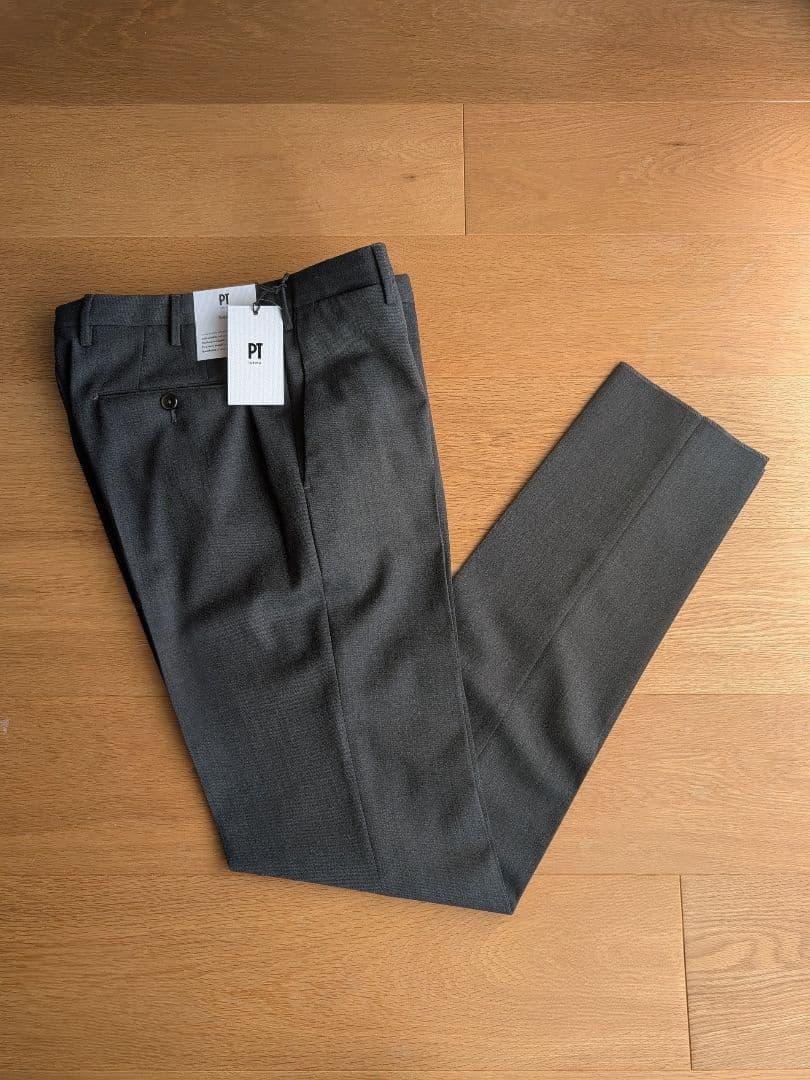 【大江和樹さま専用】PTTORINO 48 ノープリーツ グレー SKINNY
