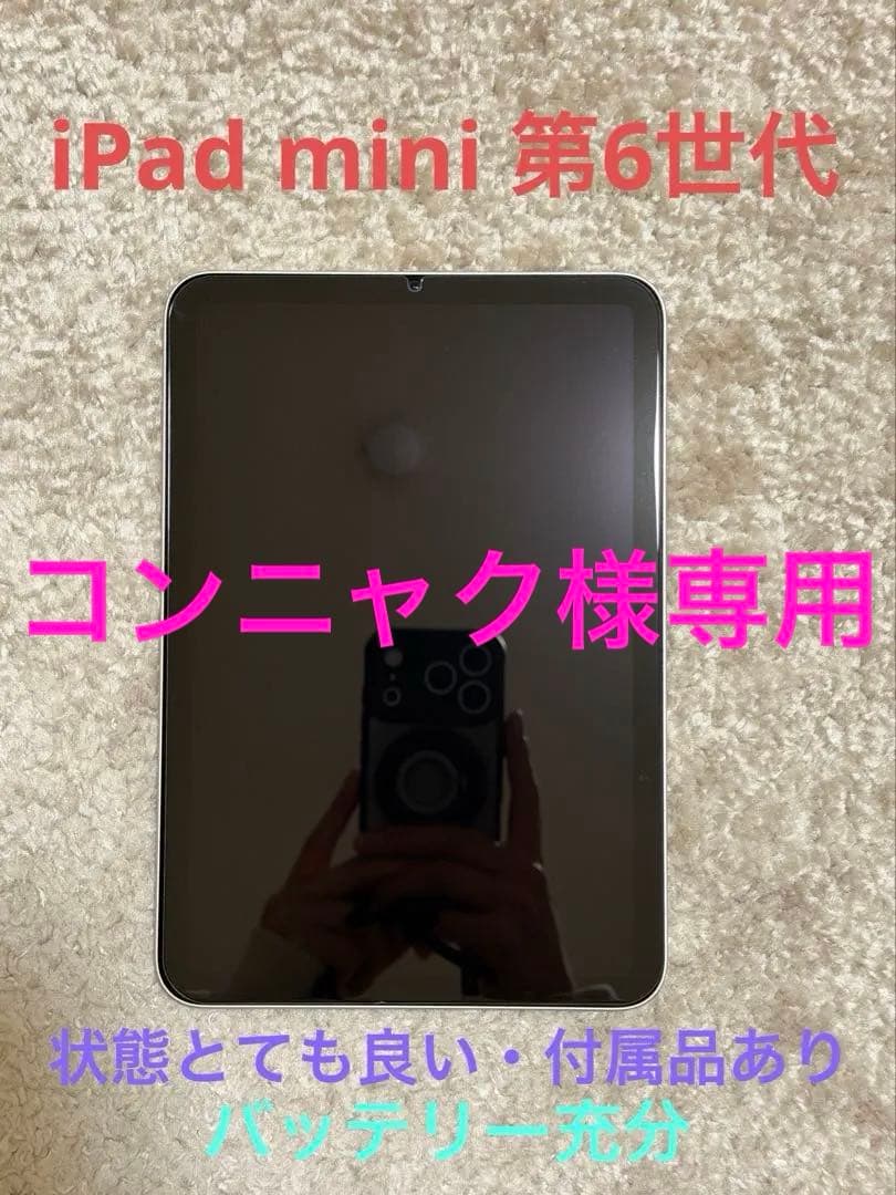 【美品】Apple iPad mini（第6世代） スターライト 本体