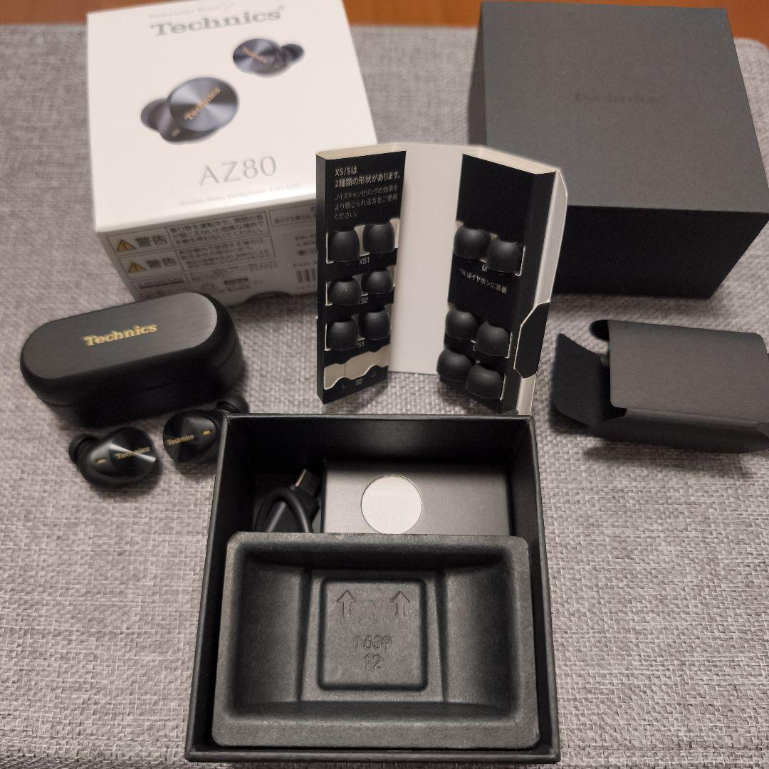 Technics AZ80 ワイヤレスイヤホン ブラック