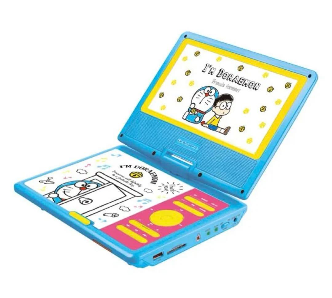 美品　9インチ キャラクター ポータブルDVDプレイヤー ドラえもん