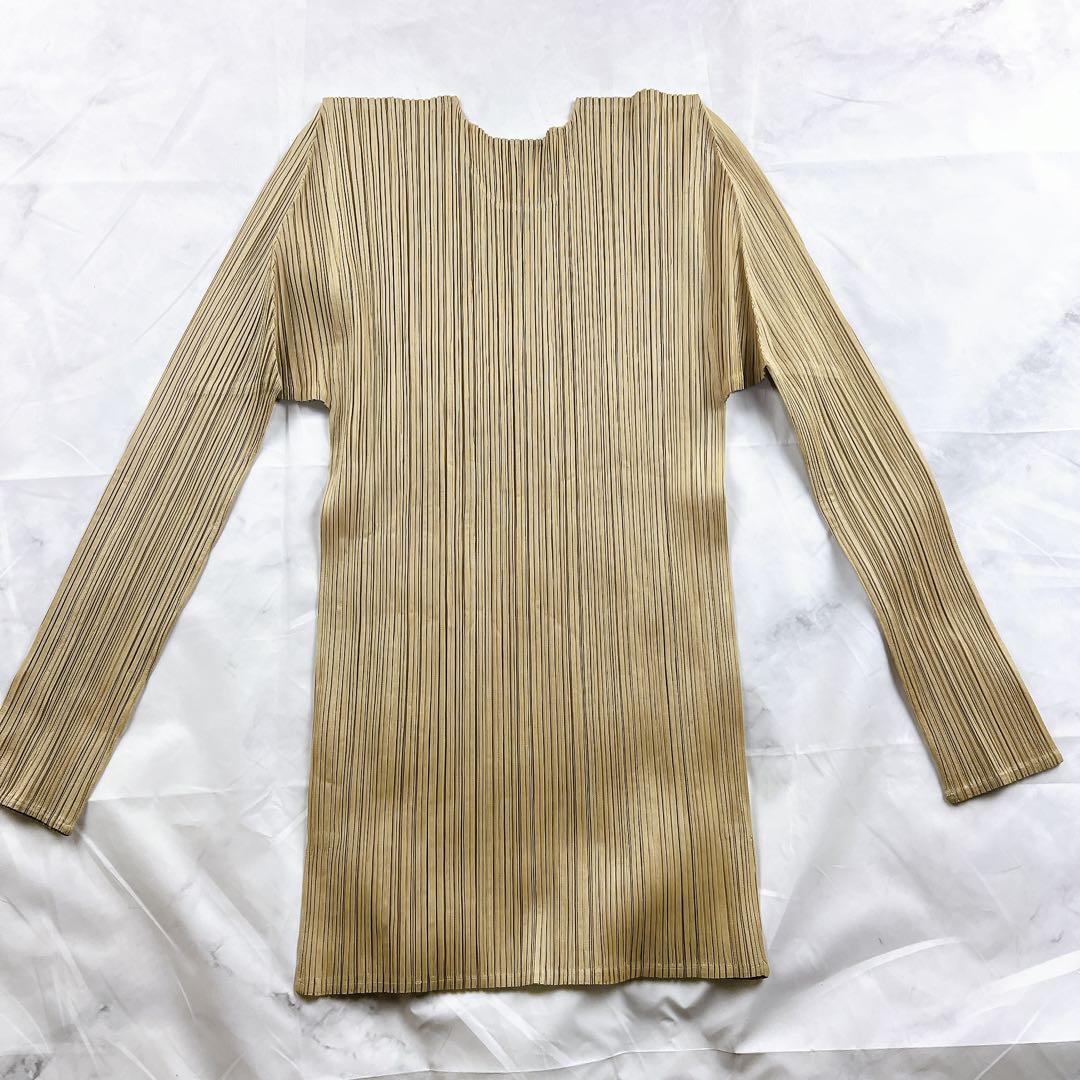 美品✨ISSEY MIYAKE カットソー 長袖 希少 クルーネック ニット