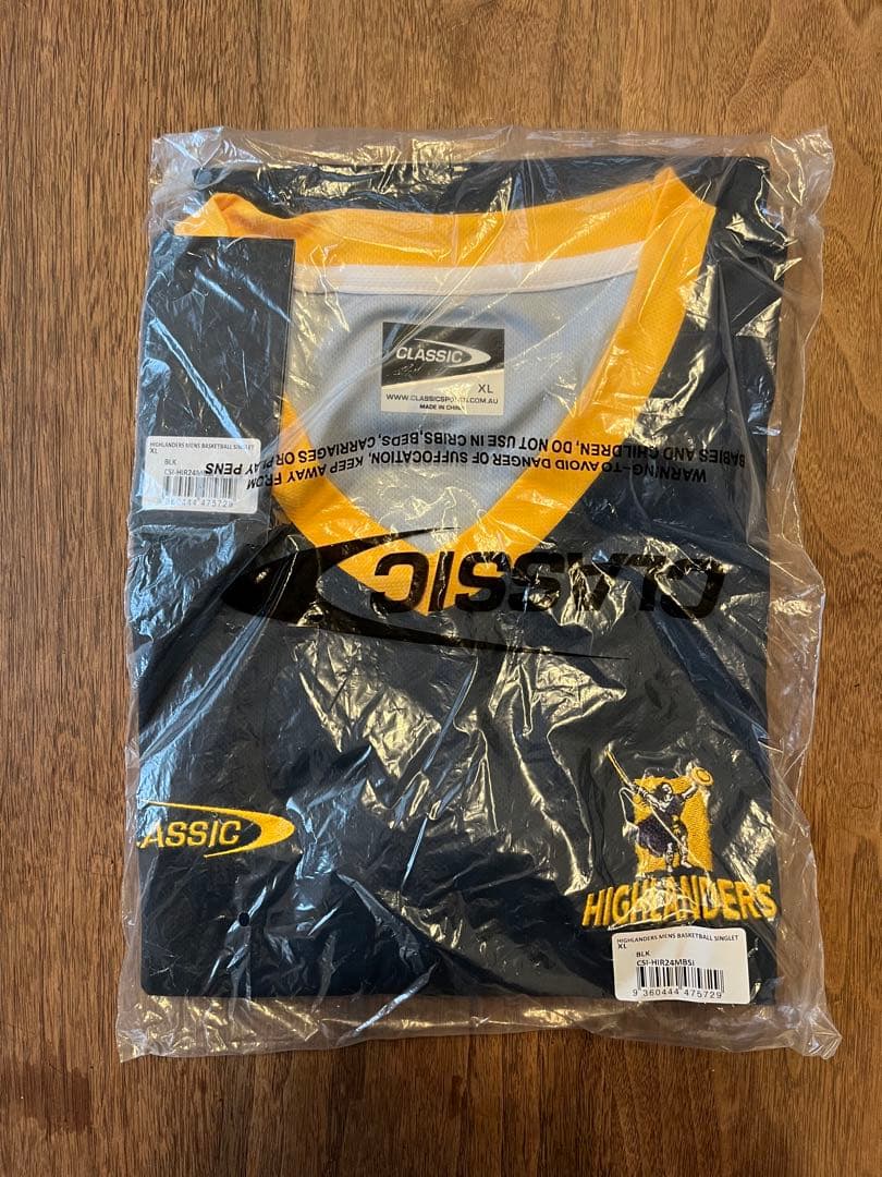 スーパーラグビー ハイランダーズ バスケシングレット　XL 新品