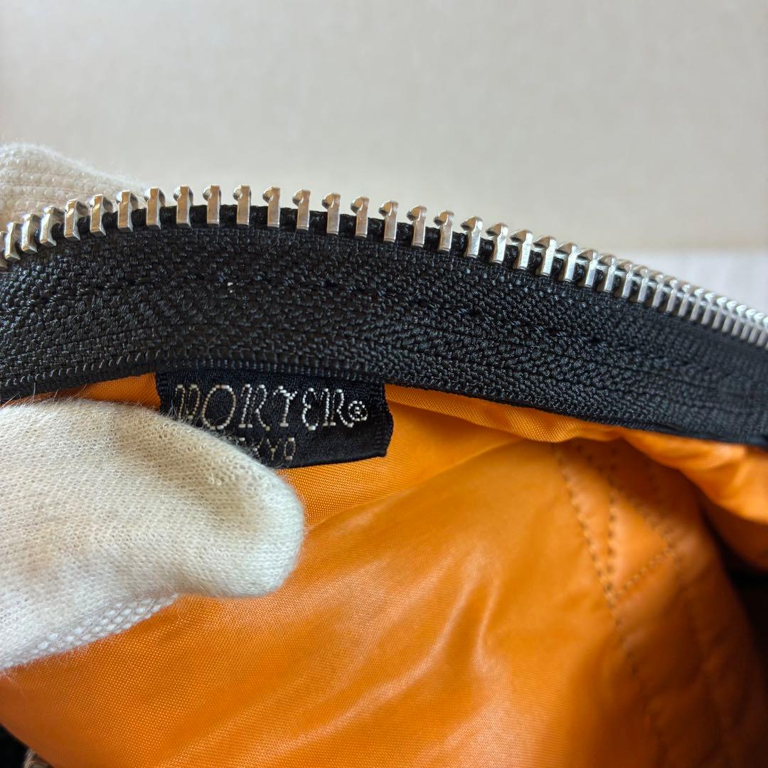 [未使用級] PORTER タンカー ドラムバッグ ミニボストン