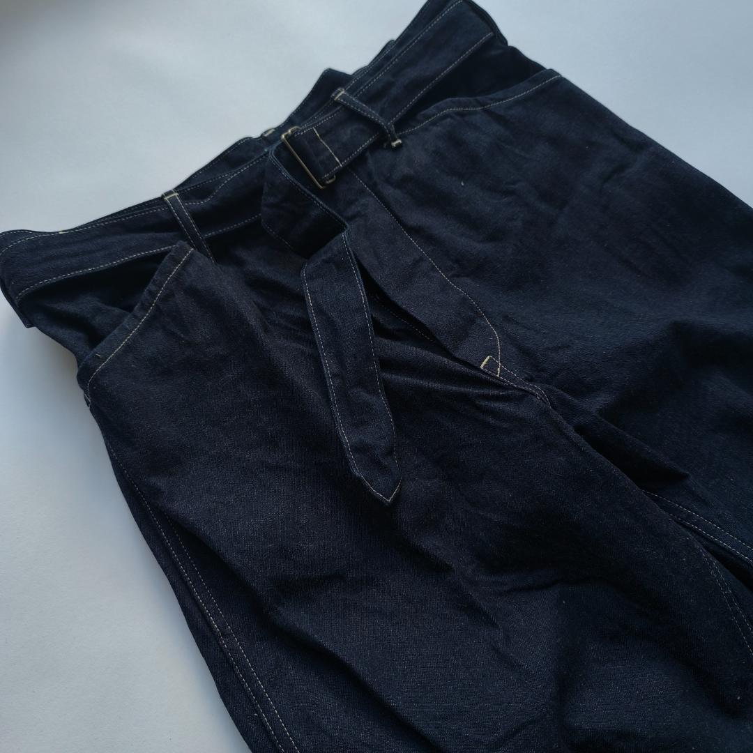 COMOLI　ベルテッドデニム　2(L相当)　定価4.2万円