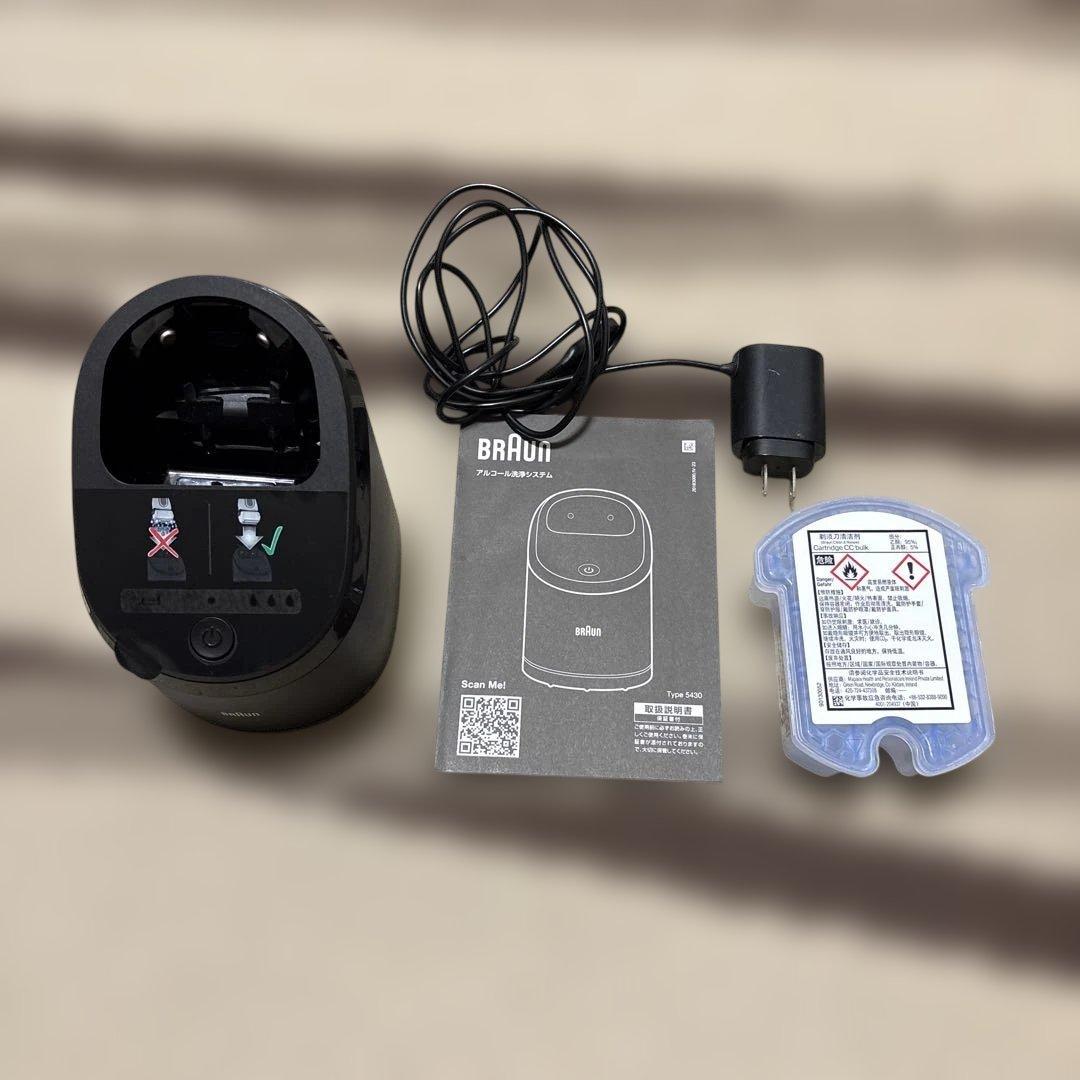 ブラウン8、9洗浄機 アルコールカートリッジ