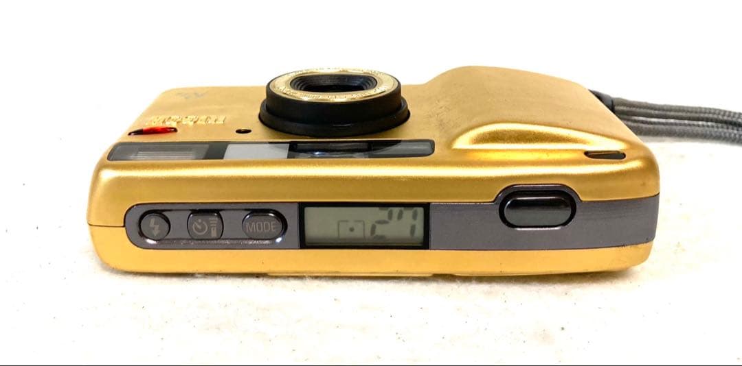 【完動品 美品】RICOH R1S GOLD フィルムカメラ 希少カラー