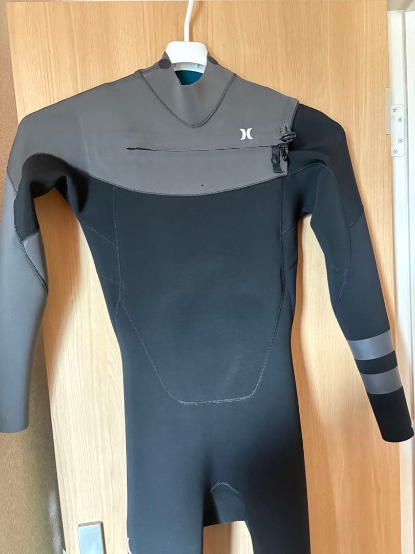 Hurley ジャージフルスーツ ブラック/グレー