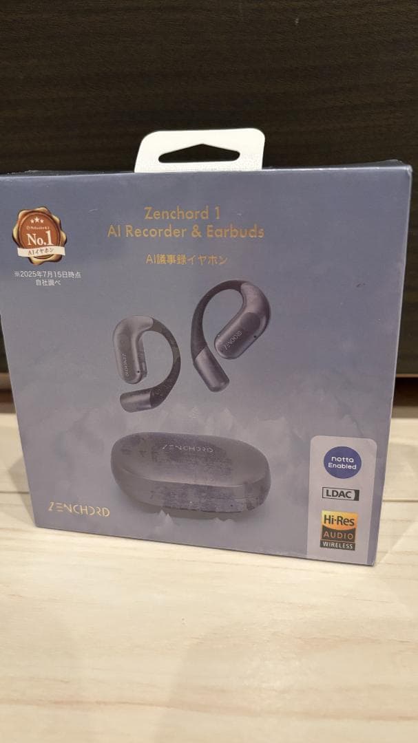 【未使用・新品】 Zenchord1 ワイヤレスイヤホン パールホワイト