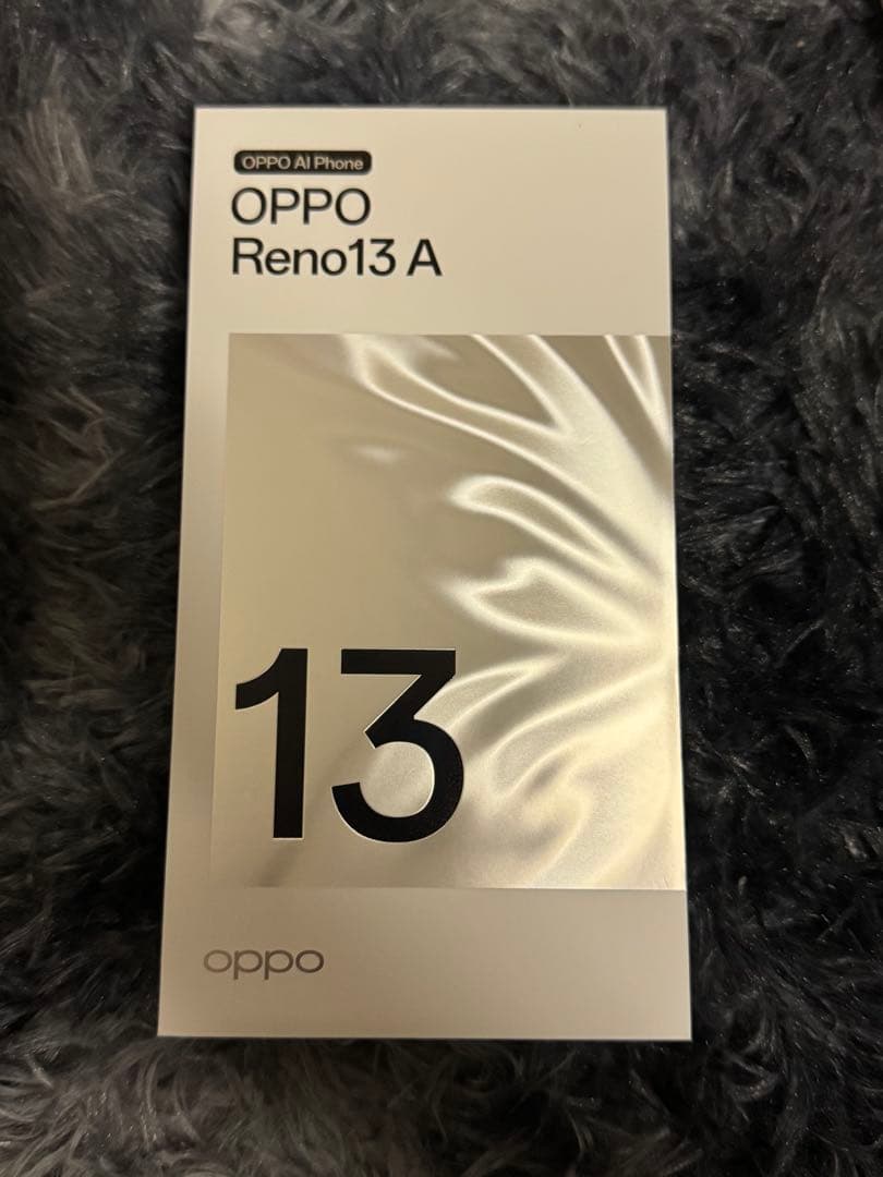 【新品未使用】　OPPO Reno13 A　アイスブルー