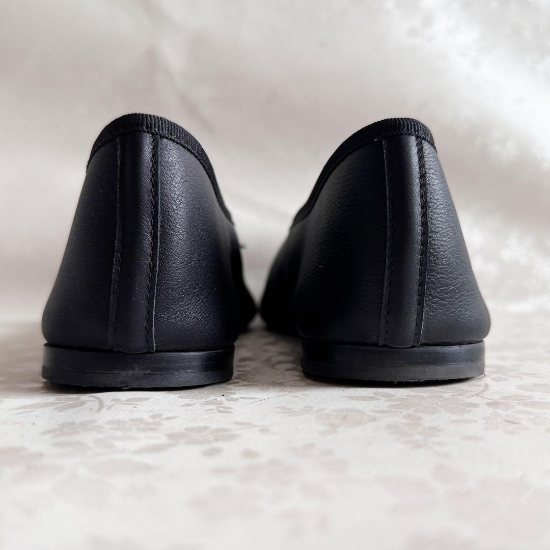 ✨極美品✨reppetto レペット バレエシューズ レザー ブラック 40