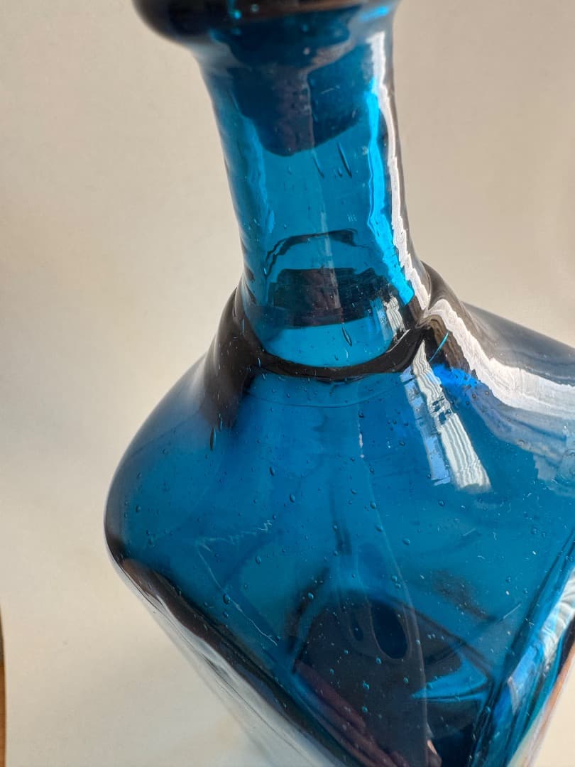 小谷眞三　倉敷ガラス　角長瓶