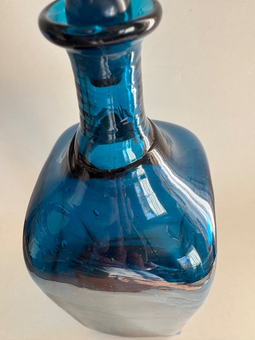 小谷眞三　倉敷ガラス　角長瓶