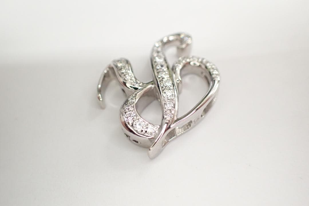 20/美品 ノンブル アルファ R ゆきざき K18 ダイヤ ペンダントトップ