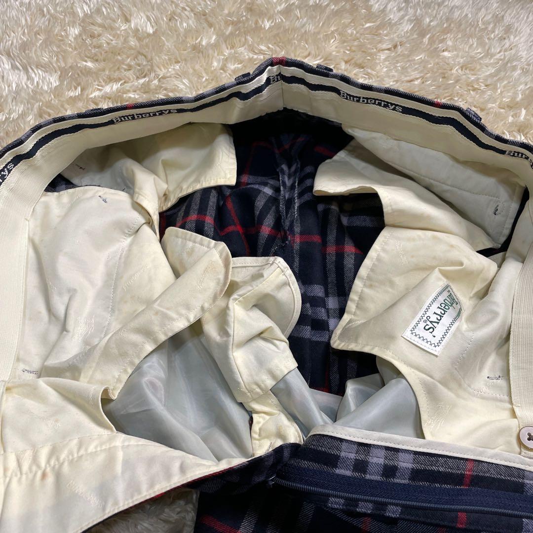 Burberry's 大きいサイズ バーバリー ノバ チェック柄 スラックス