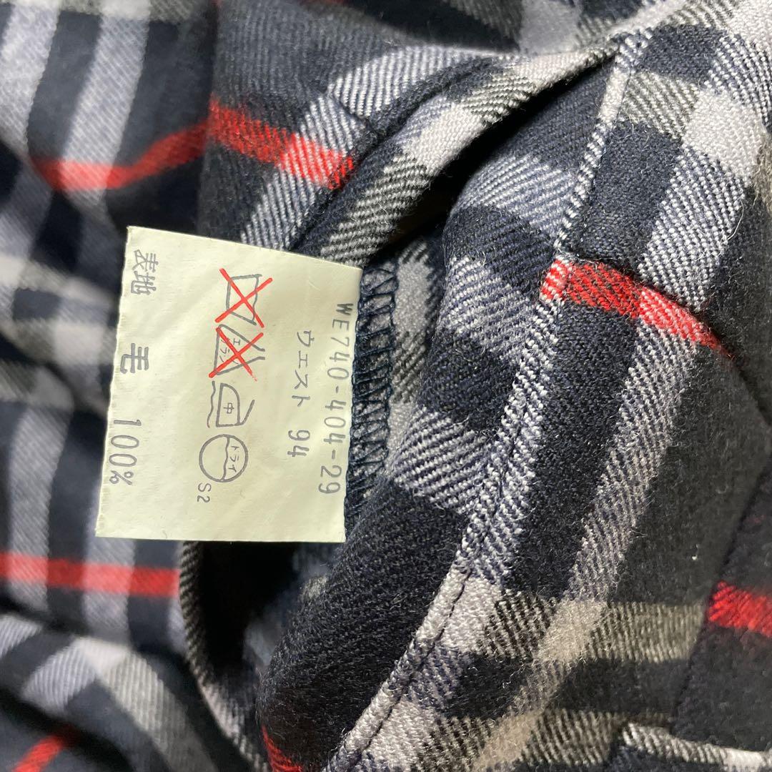 Burberry's 大きいサイズ バーバリー ノバ チェック柄 スラックス