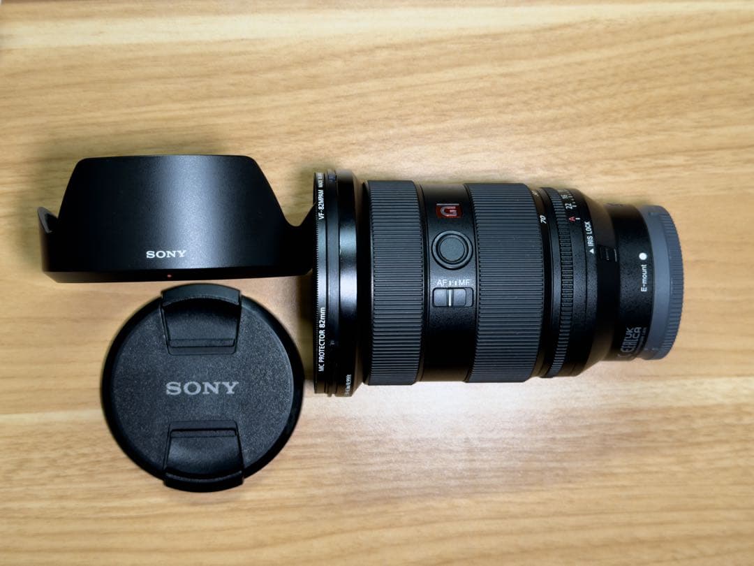SONY FE 24-70mm F2.8 GM II（純正フィルター付き）