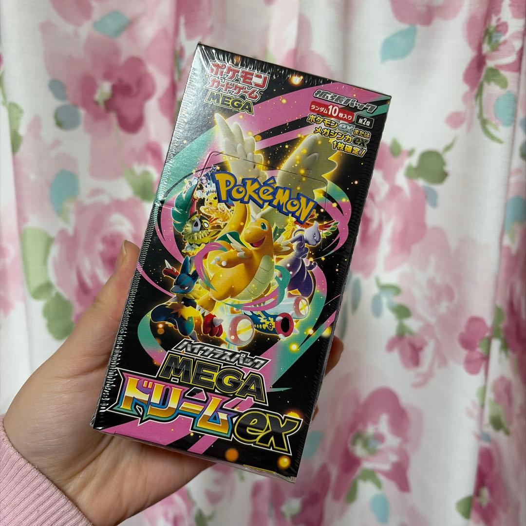 ポケモンカードゲーム メガドリームEX シュリンク付き　box 新品未開封