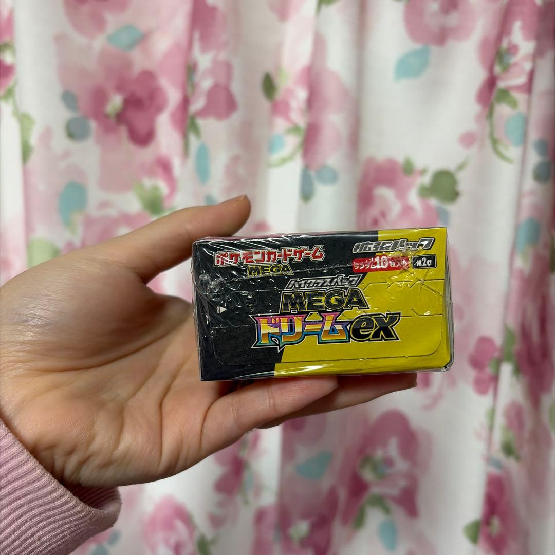 ポケモンカードゲーム メガドリームEX シュリンク付き　box 新品未開封