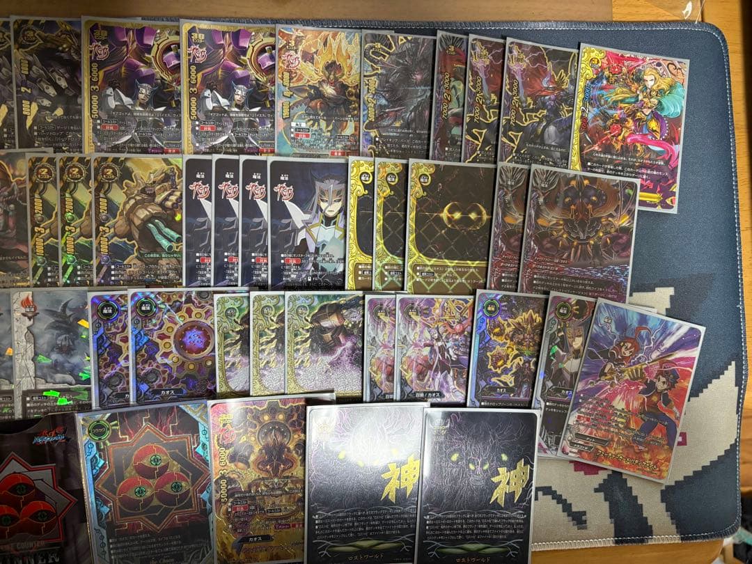 バディファイト　カオスループデッキ　スリーブ、ライフカウンター付き